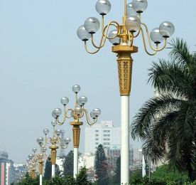 聊城市東昌府區(qū)多條景觀路燈項(xiàng)目順利交付使用